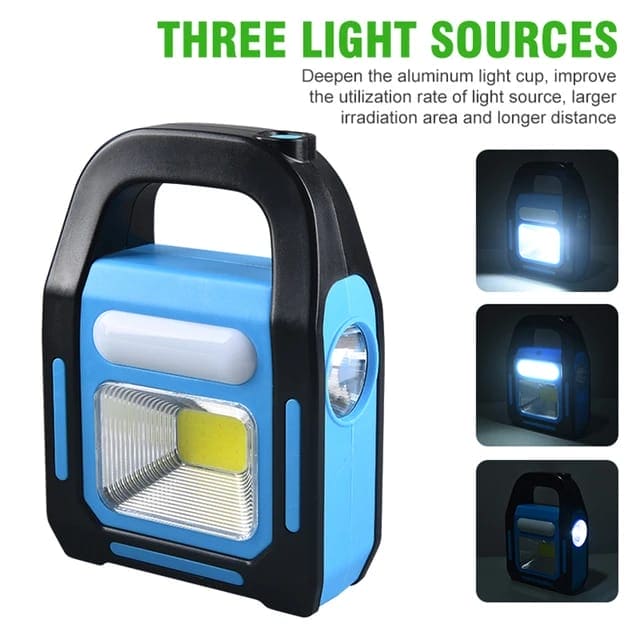 3 In 1 Solar Lantern, USB Rechargeable Hand Lamp, Handheld Work Light Flashlight, Multifunctional Waterproof Emergency Handheld Lamp, 3 Light Spotlight 3 In 1 Solar Lantern, USB Rechargeable Hand Lamp, Handheld Work Light Flashlight, Multifunctional Waterproof Emergency Handheld Lamp, 3 Light Spotlight